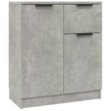 Sideboards 2 pcs Concrete Grey 60x30x70 cm Engineered Wood 3115815