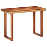 Dining Table 110x50x76 cm Solid Wood Acacia 353317