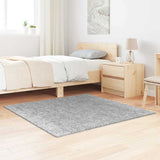 Anti-slip Shaggy Rug Grey 120 x 120 cm PP 4019776