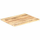 Table Top Solid Mango Wood 25-27 mm 70x60 cm 286021