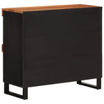 Side Cabinet 85x33x75 cm Solid Wood Acacia 352898