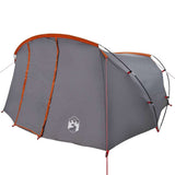 Tunnel Tent 4-Person 4-Person Grey and Orange 42004055