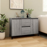 Sideboard Grey Sonoma 102x35x70 cm Engineered Wood 815166