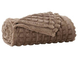 Throw Blanket Camel 240 x 220 cm 1.37 kg Fleece 42016915