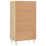 Highboard Sonoma Oak 60x36x110 cm Engineered Wood 831487
