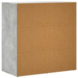 Sideboards 2 pcs Concrete Grey 79x38x80 cm Engineered Wood 3276605