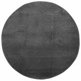 Rug IZA Short Pile Scandinavian Look Anthracite 200 cm 375437