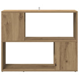 Book Cabinet/Room Divider Artisan Oak 80x24x63 cm 856735