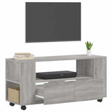 TV Cabinet Grey Sonoma 102x34.5x43 cm Engineered Wood 833748