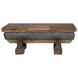 Coffee Table Natural 90 x 50 x 35 cm Wood 42007499