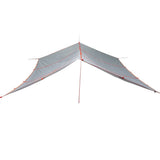 Camping Tarp Grey and Orange 420x440 cm Waterproof 94675