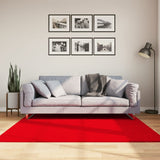 Rug HUARTE Short Pile Soft and Washable Red 160x160 cm 375173