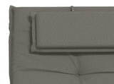 Sunlounger Cushion GEMERT 100% Polyester Grey 190 x 60 x 9 cm 947524
