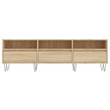 TV Cabinet Sonoma Oak 150x30x44.5 cm Engineered Wood 831279
