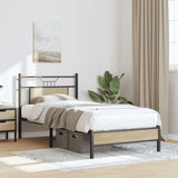 Bed Frame without Mattress Sonoma Oak 90x200 cm Engineered Wood 4106937