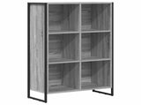 Book Cabinet Grey Sonoma 99.5 x 30 x 108.5 cm Engineered Wood 886537