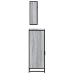 3 Piece Bathroom Furniture Set Grey Sonoma Engineered Wood 3300978