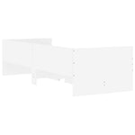 Bed Frame with Drawers without Mattress White 90x190 cm Single 3207350