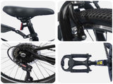 Kids Bike 20'' 6-Speed for 6-11 Years Old Black 42009385