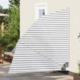 Balcony Privacy Screen 210 x 210 cm Polyester 42000940
