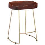 Gavin Bar Stools 2 pcs Solid Mango Wood 247833