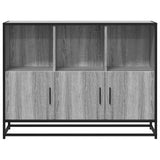 Sideboard Grey Sonoma 100x35x76 cm Engineered Wood 849032