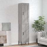 Highboard Grey Sonoma 34,5x34x180 cm Engineered Wood 3200143
