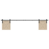 Sliding Cabinet Door Kit 244 cm Carbon Steel 4009671