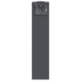 Solar LED Pathway Light 2 pcs Anthracite Cold Rolled Steel 879732