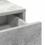 Dressing Table Concrete Grey 79 x 41 x 140 cm Engineered Wood 865139