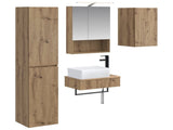 Bathroom Furniture Set 5 pcs Artisan Oak 3407278