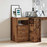 Drawer Cabinet Old Wood 40x50x76 cm Engineered Wood 856004