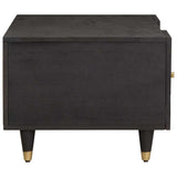 Coffee Table Black 100 x 54 x 40 cm Solid Mango Wood 4018820