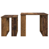 Coffee Table Set 2 pcs Old Wood Engineered Wood 8000130