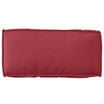 Pallet Cushion Set 2 pcs Wine red 80 x 80 x 12 cm Oxford fabric 3329075