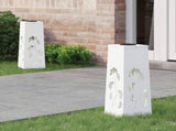 Solar LED Pathway Light 2 pcs Warm White 18 x 18 x 50 cm 879752