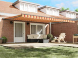 Awning Frame Multicolour 450 x 300 cm Polyester with PU coating 3330911