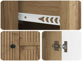 Sideboard Artisan Oak 89 x 34.5 x 60 cm Engineered Wood 893974