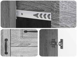 Sideboard Grey Sonoma 89 x 34.5 x 57 cm Engineered Wood 895811