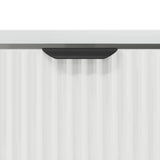 Coffee Table with Drawer White 90 x 49 x 46 cm Engineered Wood 883444
