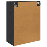 Wall-mounted Cabinet 2 pcs Black Oak 69.5 x 34 x 90 cm 3415592
