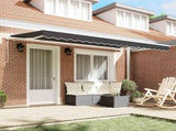 Retractable Awning Anthracite 350 x 200 cm Fabric 3329651