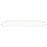 Greenhouse with Steel Frame White 48 m 12x4x2 m 3188076