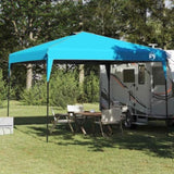 Canopy Tent Manual Blue 290 x 290 x 251 cm Fabric 42007386