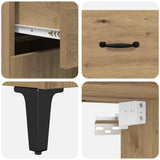 Highboard Artisan Oak 69.5 x 34 x 180 cm Engineered Wood 3415966