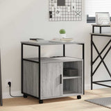 Cabinet with Charging Station Grey Sonoma 61 x 46 x 67 cm 859833