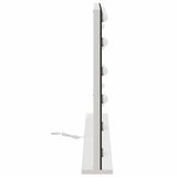 LED Vanity Mirror White 80 x 10 x 52.5 cm Glass and Steel 42020528