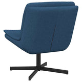Swivel Chair Blue 63 x 75 x 76 cm Fabric 42007357