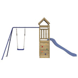 Outdoor Playset Impregnated Wood Pine 3279186