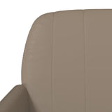Bench Cappuccino 107x80x81 cm Faux Leather 351403